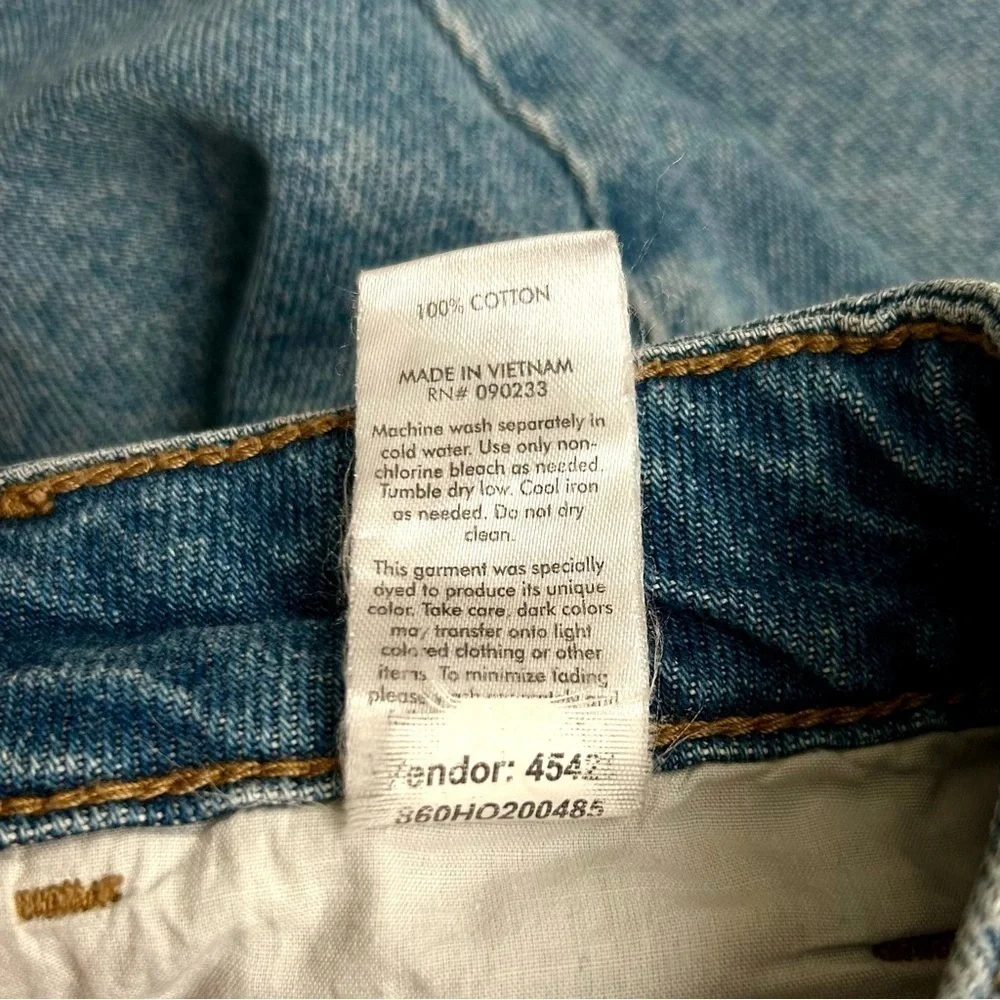 PacSun Mom Jean Medium Light Wash High Rise Jeans Size 25 - Picture 14 of 15